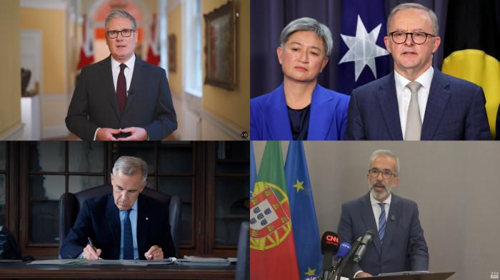 Inggris, Australia, Kanada, dan Portugal Resmi Akui Negara Palestina