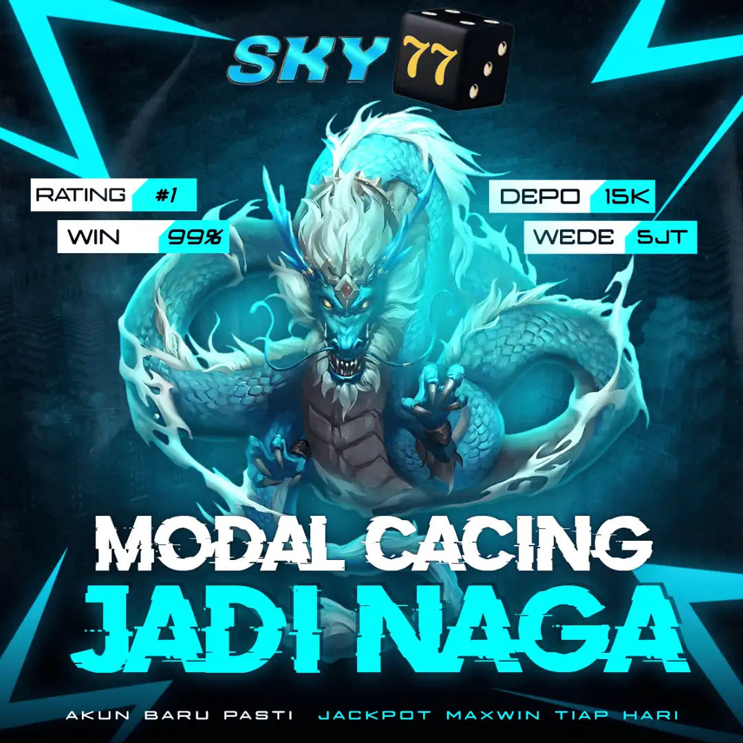SKY77: Akses Login Bandar Toto Slot 4D & Casino Online Slot77 Terbaik