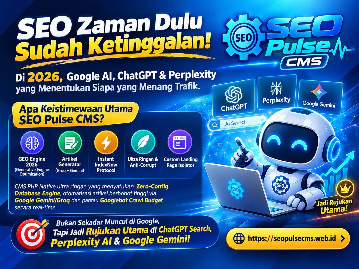 SEO Pulse CMS Dashboard
