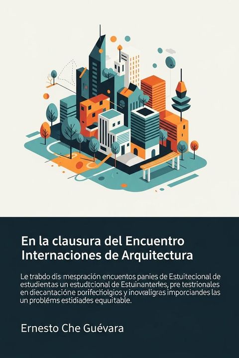 En la clausura del Encuentro Internacional de Estudiantes de Arquitectura