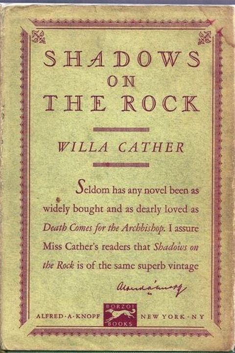 Shadows on the Rock