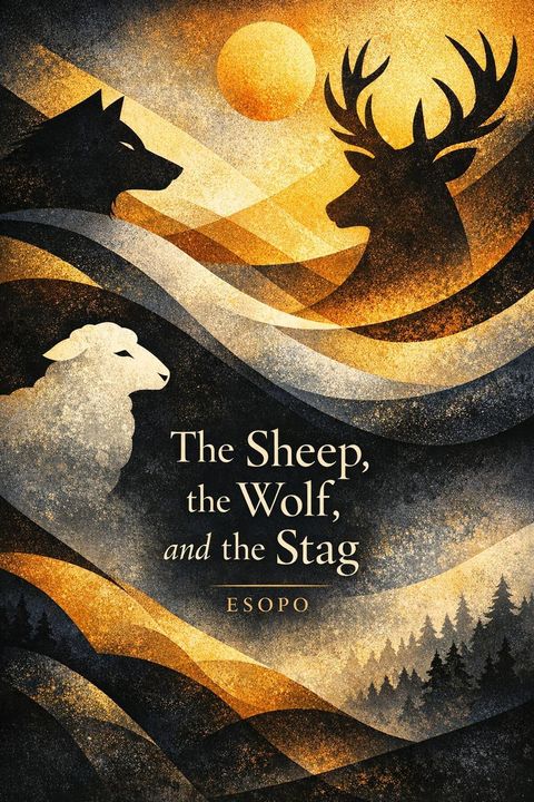 The Sheep, the Wolf, and the Stag