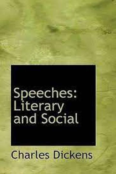 Speeches. Literary and Social