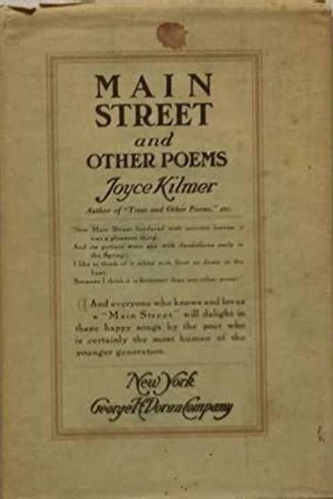 Main Street And Other Poems