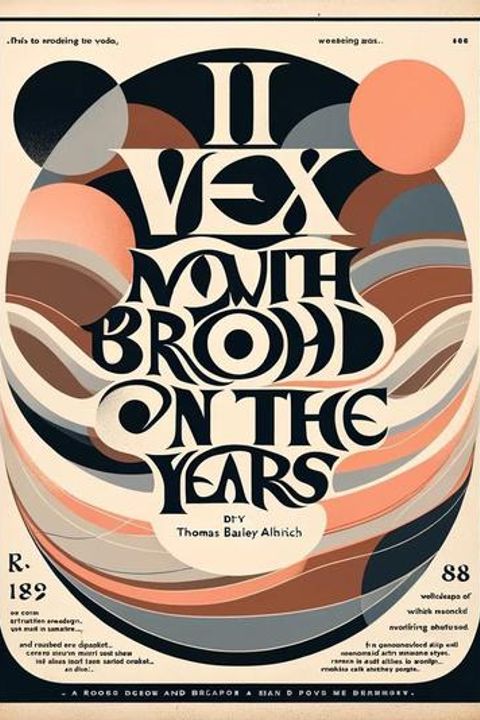 I vex me not with brooding on the years