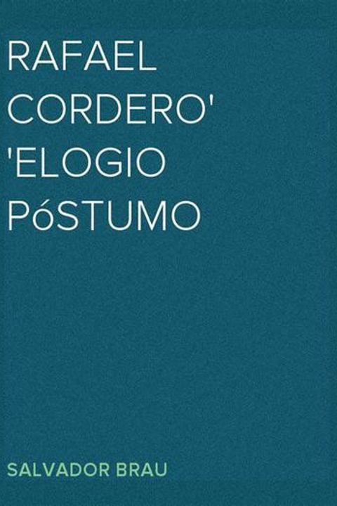 Elogio Póstumo