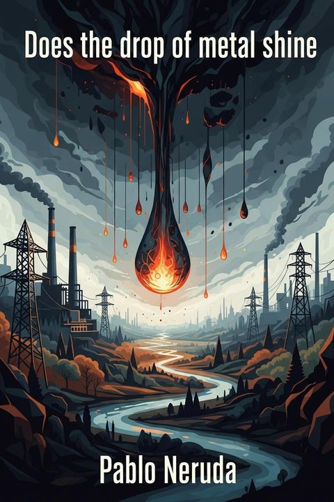 Does the drop of metal shine