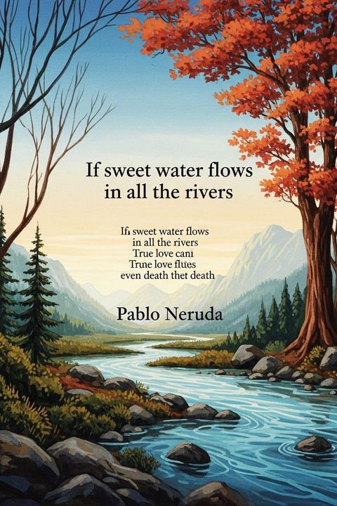 If sweet water flows in all the rivers