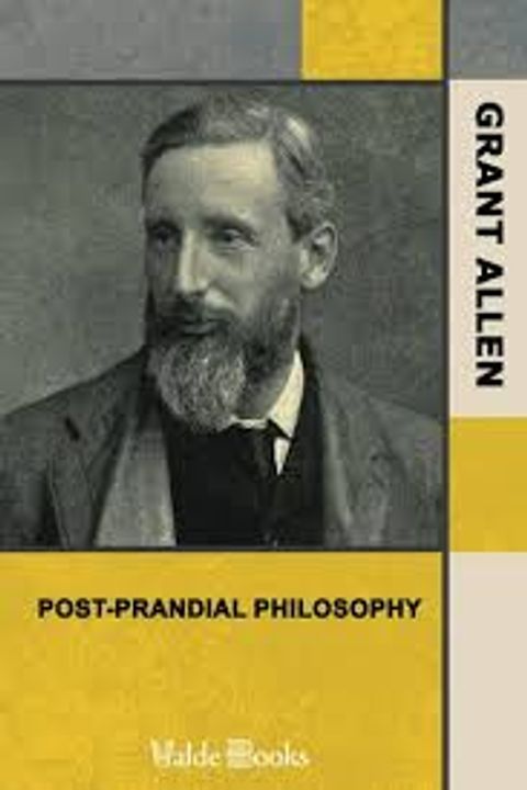 Post-Prandial Philosophy