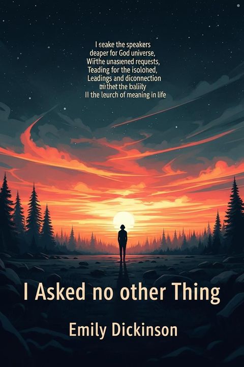 I Asked no other Thing