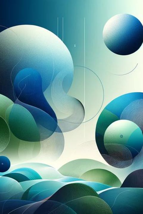 Blue and Green