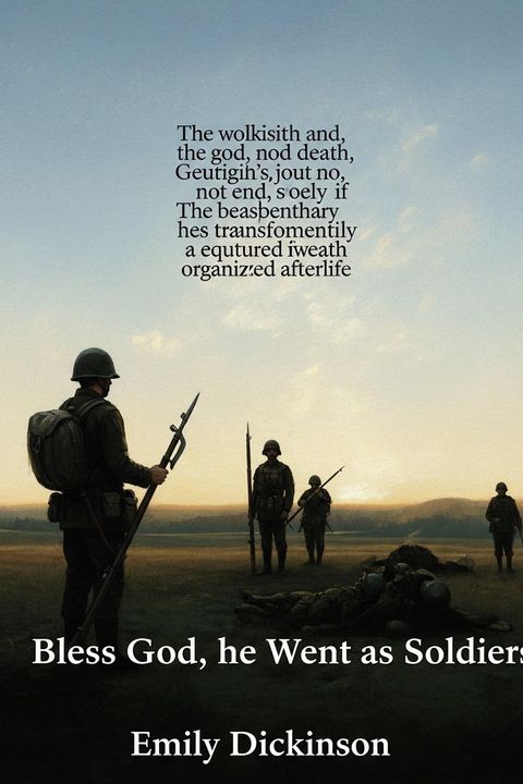 Bless God, he Went as Soldiers