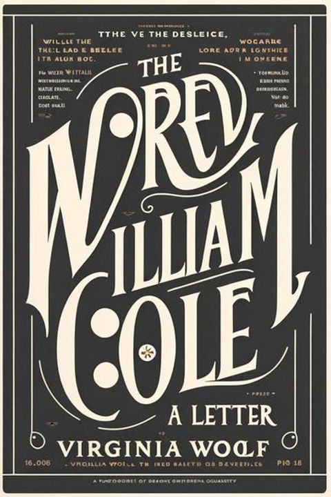 The Rev William Cole, a Letter