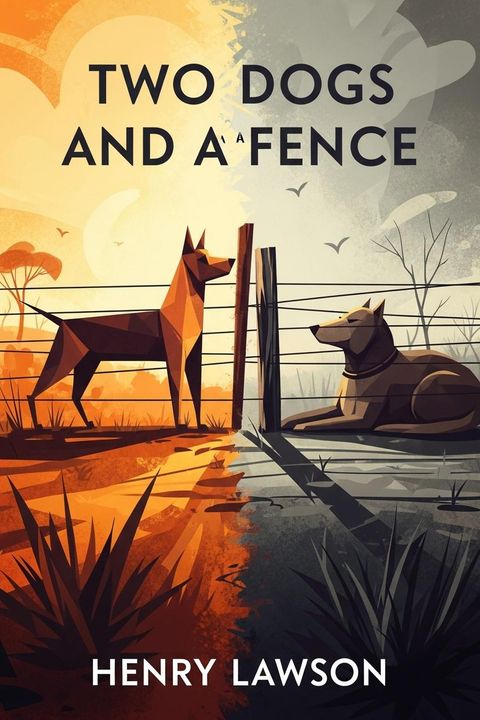 Two Dogs and a Fence