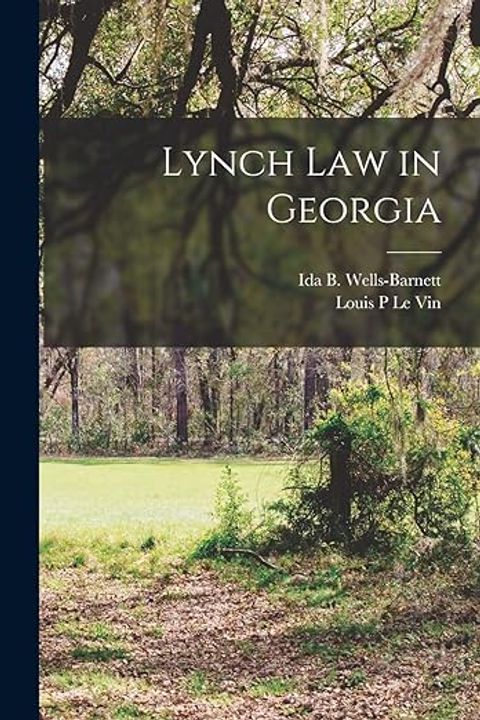 Lynch Law in Georgia