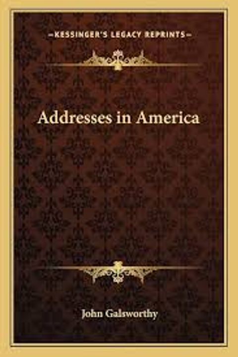 Addresses in America