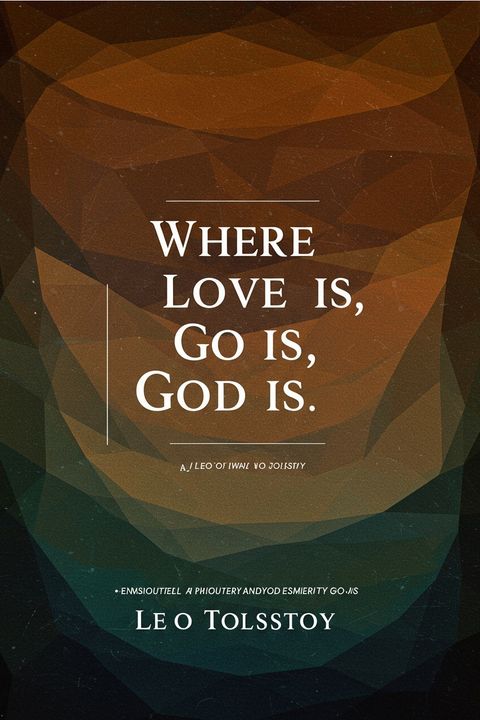Where Love is, God Is