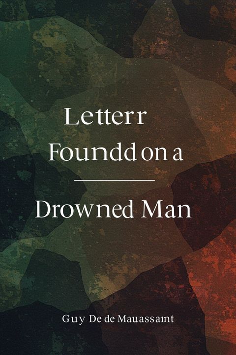 Letter Found on a Drowned Man