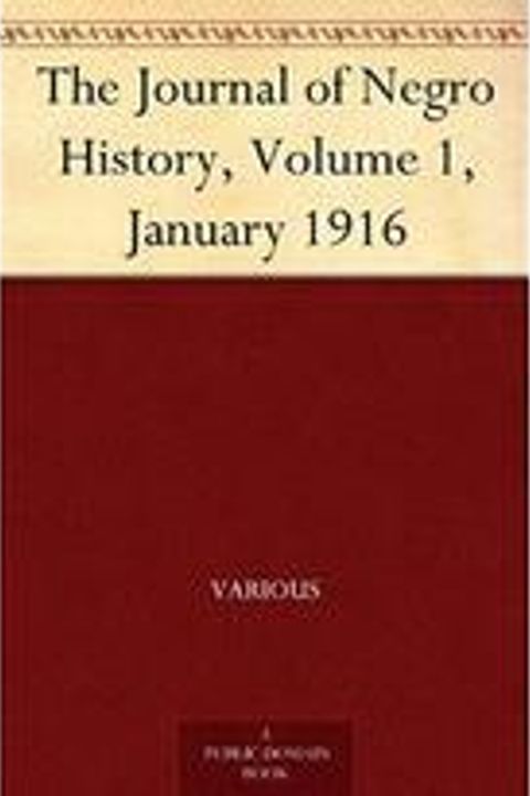 The Journal of Negro History, Volume 1, Number 1