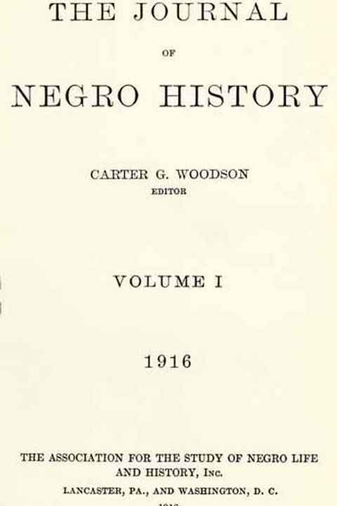 The Journal of Negro History, Volume 1, Number 2