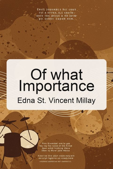 Of what Importance