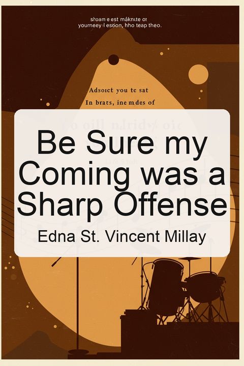 Be Sure my Coming was a Sharp Offense