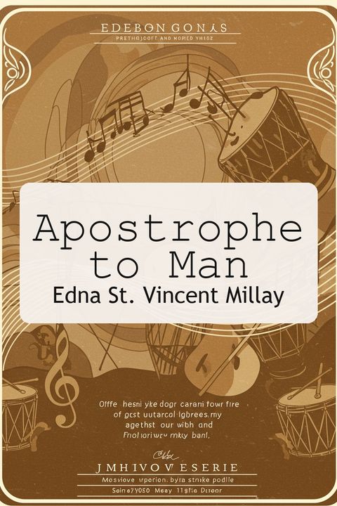 Apostrophe to Man