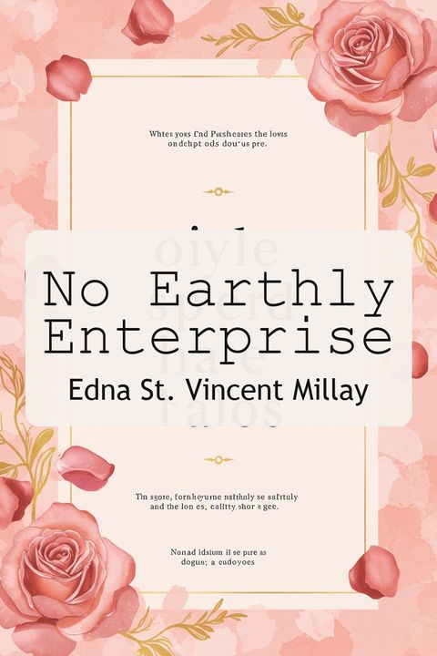 No Earthly Enterprise