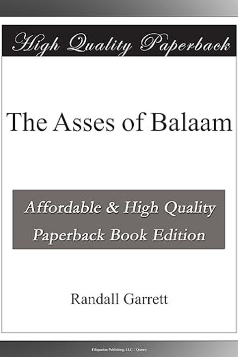 The Asses of Balaam