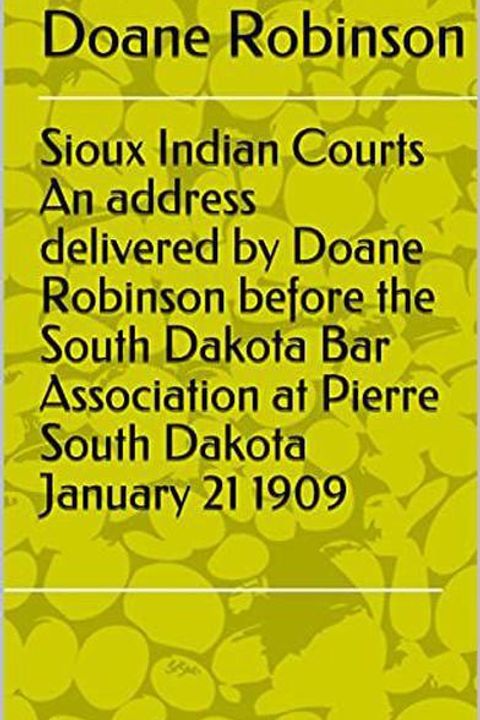 Sioux Indian Courts