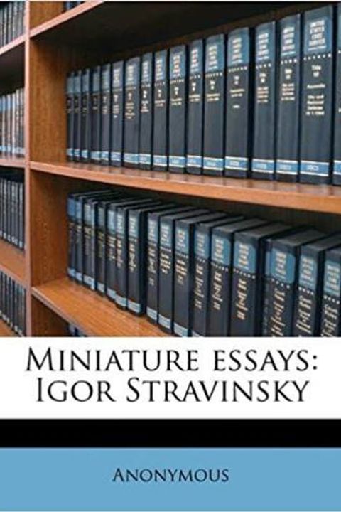 Essais miniatures: Igor Stravinsky