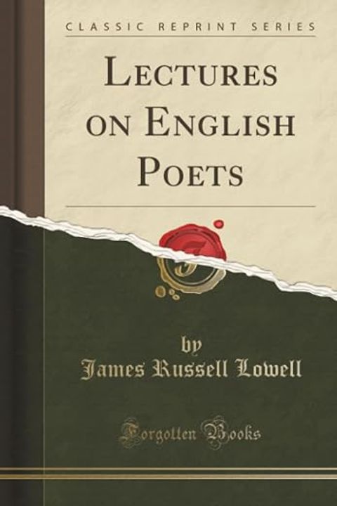 Lectures on English Poets