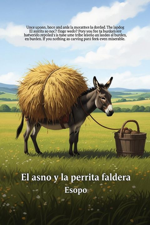 El asno y la perrita faldera