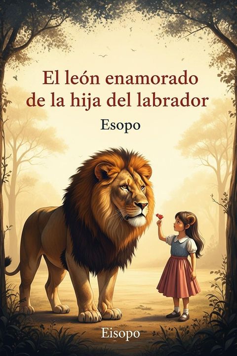 El león enamorado de la hija del labrador