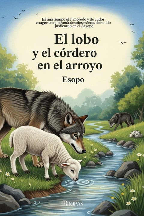 El lobo y el cordero en el arroyo