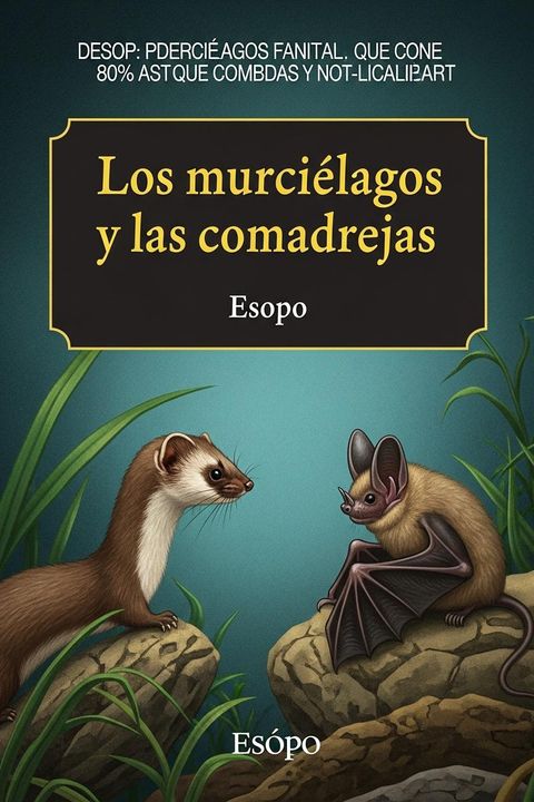 Los murciélagos y las comadrejas
