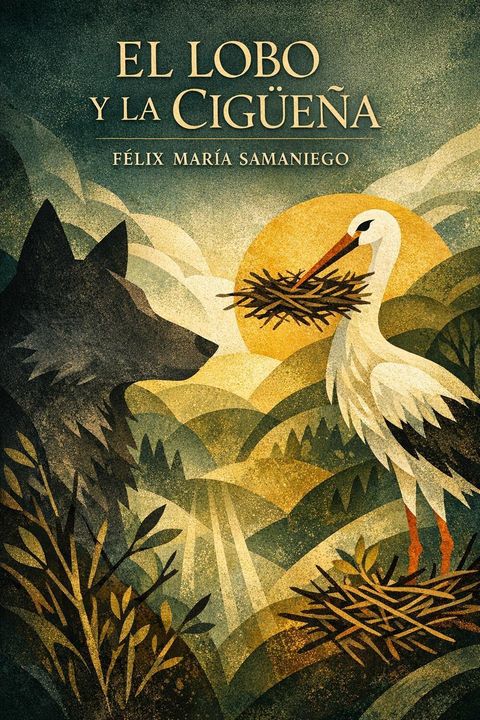 El Lobo y la Cigüeña