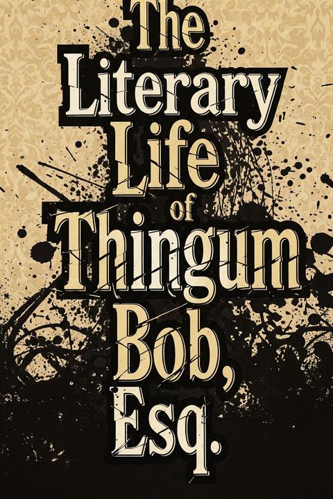 The Literary Life of Thingum Bob, Esq