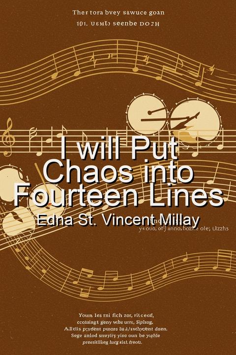 I will Put Chaos into Fourteen Lines