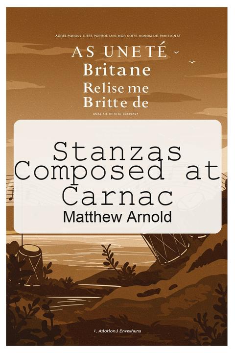 Stanzas Composed at Carnac