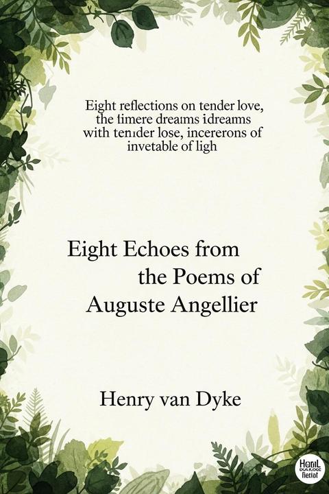 Eight Echoes from the Poems of Auguste Angellier
