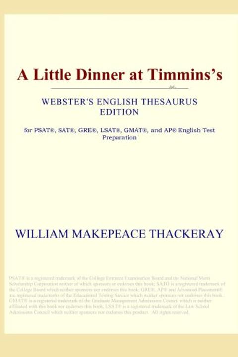 A Little Dinner at Timmins's