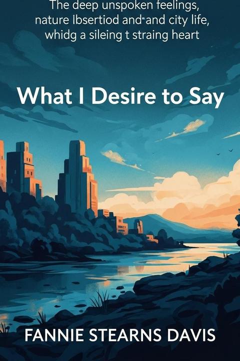 What I Desire to Say