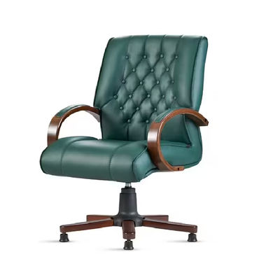 Halfe Kapitoneli Misafir Koltuğu Halfe Kapitoneli Ahşap Misafir Koltuğu