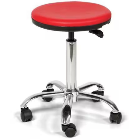 CA 4305 Krom Hekim ( Doktor ) Taburesi tabure,tekerlekli tabure,krom metal tabure,amortisörlü tabure,hekim taburesi,