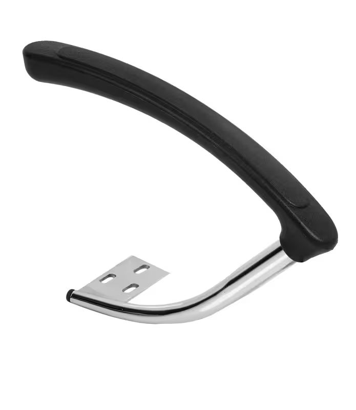 Ofis Koltuk Kolu ( Kolçak ) - Krom Poliüretan Kol 1621 ofis koltuk kolu,ofis koltuk kolçak,krom koltuk kolu,poliüretan kol