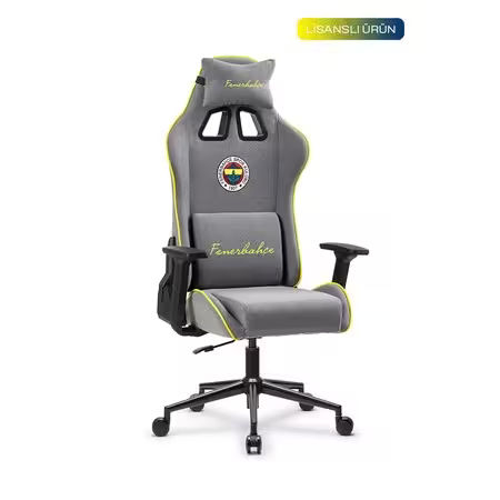 FanChair Fenerbahçe Goal Oyuncu Koltuğu - Gri çapraz