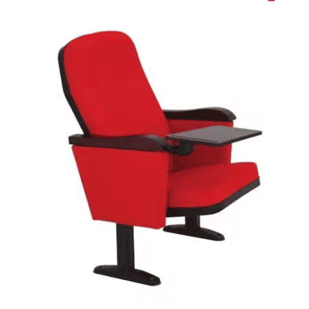 Safari Kapalı Kol Yazı Tablası Ahşap Konferans Koltuğu Safari Kapalı Kol Yazı Tablası Ahşap Konferans Koltuğu