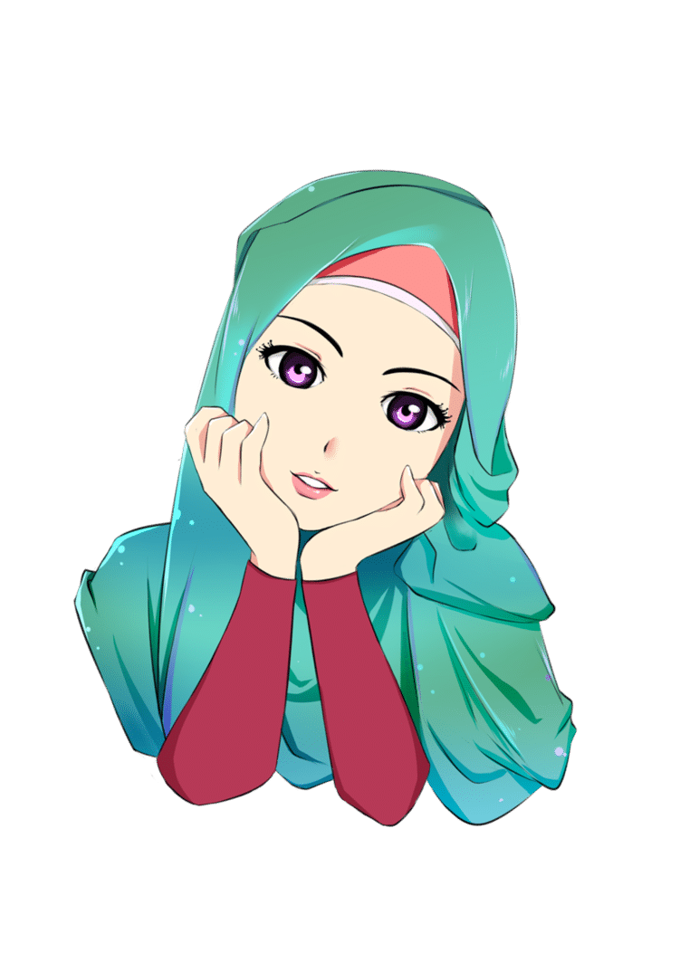 Foto Lucu Kartun Hijab