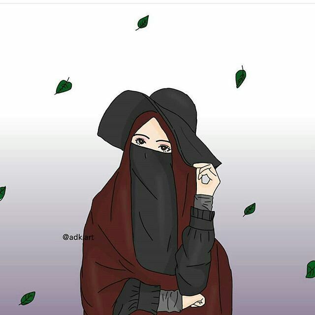 33 Gambar Kartun Lucu Muslimah